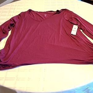 Womens Just Be 3X long sleeve shirt.